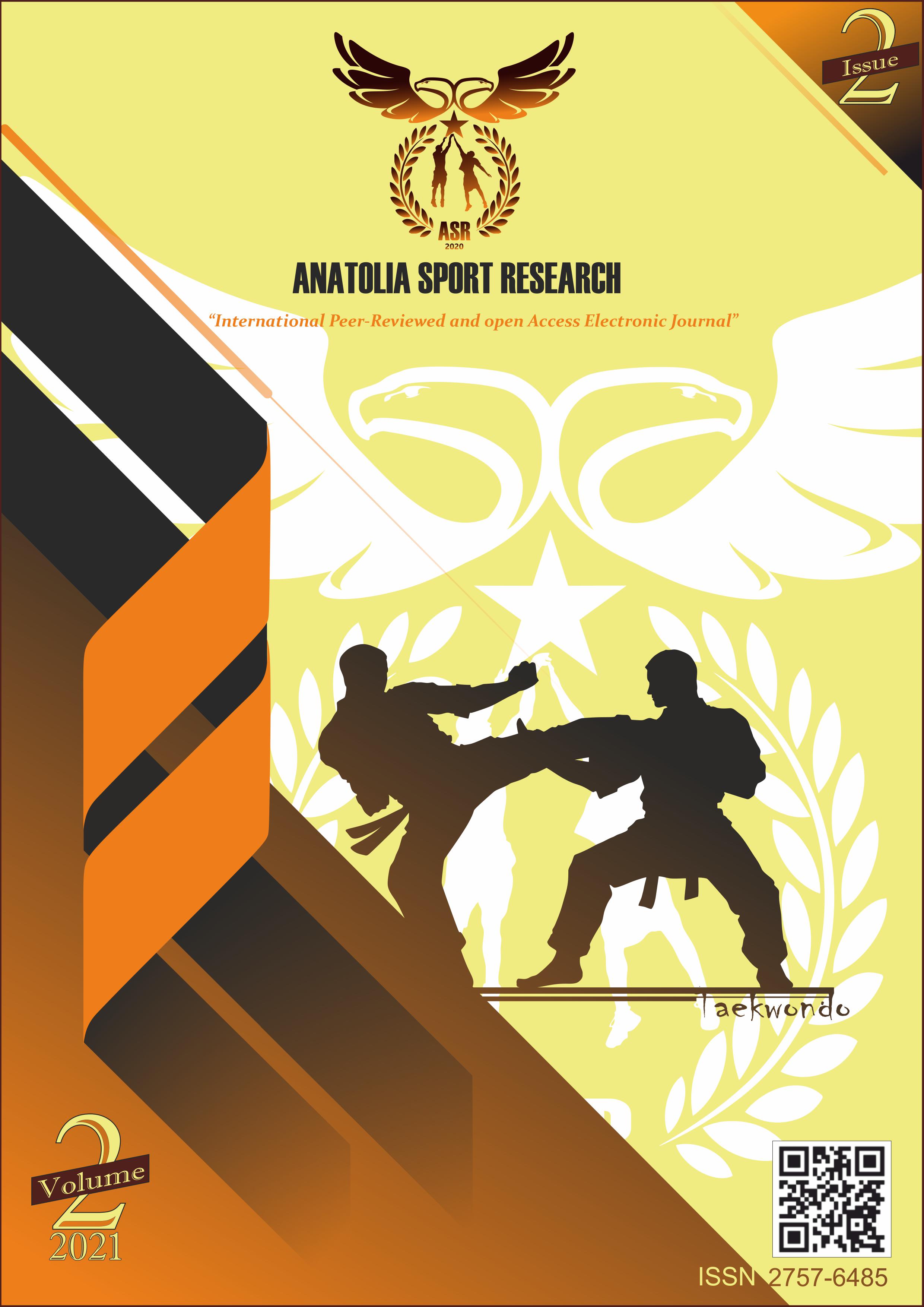 					View Vol. 2 No. 2 (2021): Anatolia Sport Research
				